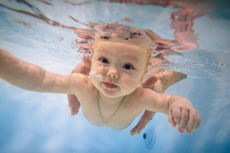 Польза грудничкового плавания